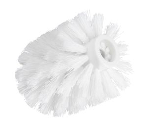 Wenko Ersatzbürste für WC-Garnituren mit Adapter 80 mm weiß 