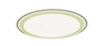 Dibbern Capri Untertasse 0,11 L Maigrün / Dunkelgrün 