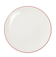 Dibbern Simplicity Teller flach 28 cm Rot 