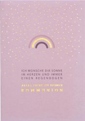 Räder Segenkarte Regenbogen Kommunion 