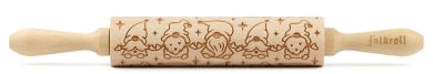 Folkroll 3D-Motiv-Teigrolle 37 cm Wichtel 