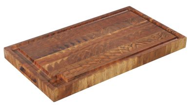 Zassenhaus Hackblock, Akazie Stirnholz 45x25x4 cm 