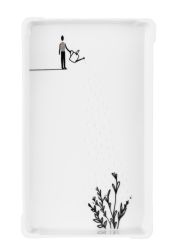 Räder Bildergeschichten Schälchen Gießkannenmann 22,5x13,5x2,5 cm 