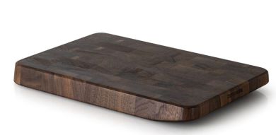 Continenta Schneidebrett 27x18x2,6 cm Walnuss Stirnholz 