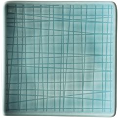 Rosenthal Selection Mesh Aqua Teller Quadratisch 9 cm Flach 