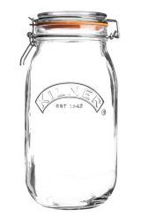 Kilner Bügelverschlussglas rund 1,5 L. , 13,5x11x23 cm 