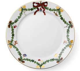Royal Copenhagen Starfluted Christmas Teller flach 27 cm 