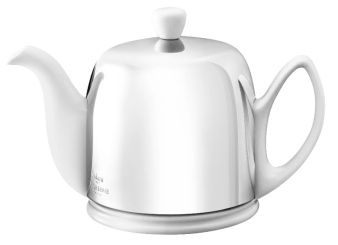 Guy Degrenne Teekanne 4 Tassen Salam weiß 