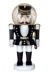 Donkey Glitzerkugel Summerglobe The Giant Shiny Nutcracker schwarz ca. 10x12x25 cm 