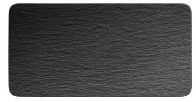 Villeroy & Boch Manufacture Rock Servierplatte Rechteckig 35x18x1 cm 