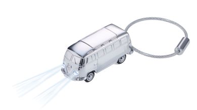 Troika Schlüsselanhänger mit LED-Licht Light Bulli T1 1962 