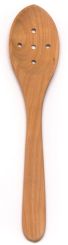 Hansi Kochlöffel oval gelocht Kirschholz 