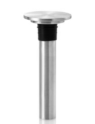 AdHoc Wein Vakuum-Pumpe Champ Edelstahl/Silikon Ø 4,5 cm, H 9,5 cm 