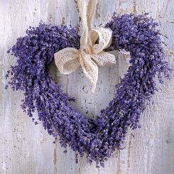Paperproducts Design Servietten 33x33 Lavender Heart 