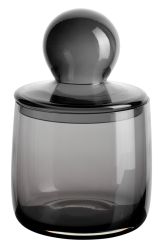 ASA Selection Dose mit Deckel Grau Sarabi L 14,5 cm B 14,5 cm H 21,2 cm 