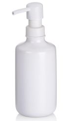 Kela Seifenspender Leonie Keramik weiß 20 cm 8,5 cmØ 500 ml 