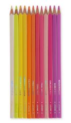 Legami Set mit 12 Buntstiften Live Colourfully Magenta 