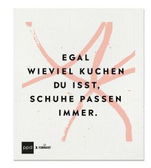 Paperproducts Design Spültuch Schuhe passen immer 