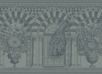 Garnier-Thiebaut Tischset Arcades Cendre 54x39 cm 