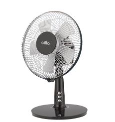 cilio Tischventilator Vento 27 Schwarz 