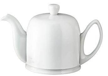 Guy Degrenne Teekanne 4 Tassen Salam Monochrome White 