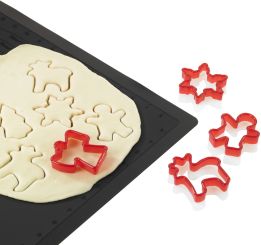 Lurch Ausroll-Backmatte Silikon 40x60 cm schwarz 