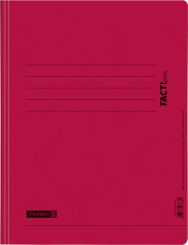 Brunnen Schnellhefter Pressspan rot 