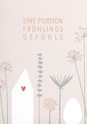 Räder Karte Blumige Frühlingsgrüße 