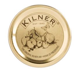 Kilner 12er Set Einmach Vakuum Dichtung, Metall, 10,2x2,5x15 cm 