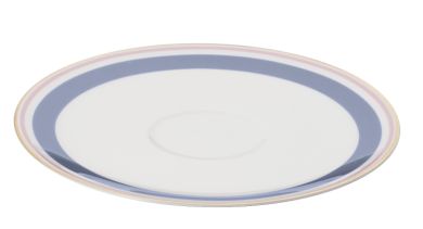 Dibbern Capri Untertasse 0,20 L / 0,25 L Blau / Rosé 