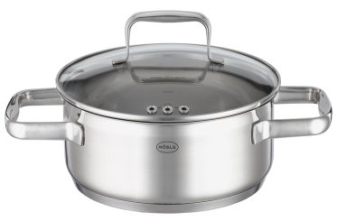 Rösle Bratentopf Ø 20 cm Charm mit Deckel Edelstahl 