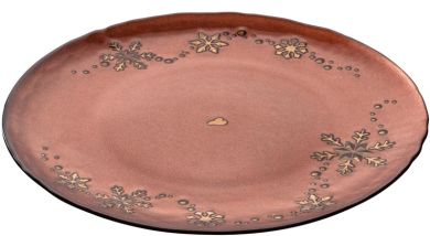 Leonardo Teller 27 Rot Autentico 