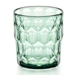 Guzzini Trinkglas niedrig 360 ml Dekor 3 Vanity Matcha green 