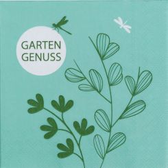 Räder Serviette 33x33 cm Gartengenuss 