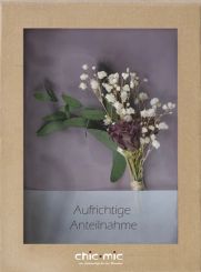 chic.mic Trockenblumen in Geschenkbox Aufrichtige Anteilnahme 