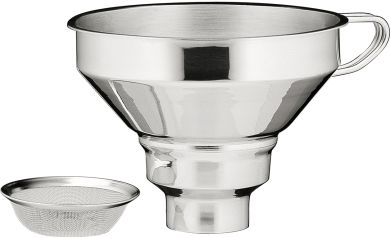 Küchenprofi Trichter mit Siebeinsatz Edelstahl 