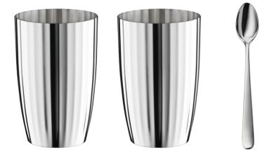 Robbe & Berking Belvedere 90 Longdrink-Geschenkset mit Longdrinklöffel 