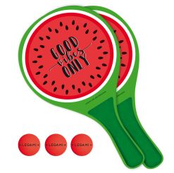 Legami Tischtennisset Schläger+Bälle Watermelon 