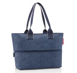 Reisenthel shopper e1 Herringbone Dark Blue 