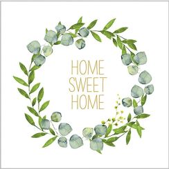 Paperproducts Design Servietten 25x25 cm Home Sweet Home 