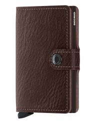 Secrid Miniwallet Vegetable Tanned Espresso-Brown 