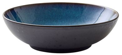 Bitz Salatschüssel 24 cm schwarz/dunkelblau 