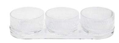 Stelton Pilastro Tapas Set clear 