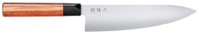 Kai Kochmessermit Red Wood Griff 8"" (20,0 cm) Seki Magaroku Red Wood" 