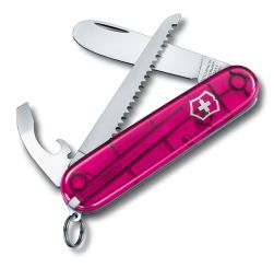 Victorinox My First mit Holzsäge 84 mm pink transparent 