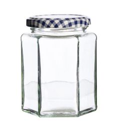 Kilner Einkochglas 6-eckig mit Drehverschluss Glas 280 ml 