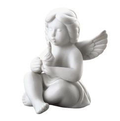 Rosenthal Selection Engel mit GebTagskuch. Klein Weiss Matt 