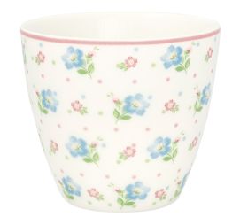 Greengate Becher Rosalia white 