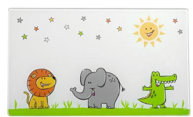 Leonardo Brettchen Glas 25x15 cm L/Kr/El Bambini 