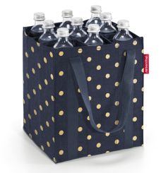 Reisenthel bottlebag Metallic Dots Blue 